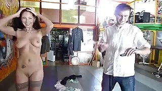 अश्लील जवान रूसी प्रेमीहरूले घर मा