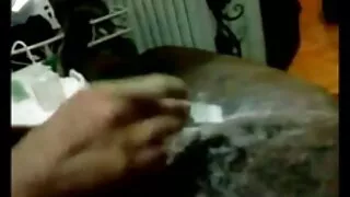 युवा गोरा बिल्ली मा स्ट्रैपआन हाउसकिपर fucks